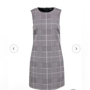 Theory houndstooth shift dress size 00